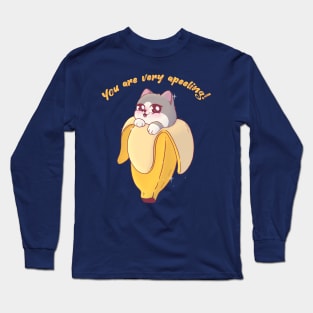 Banana Cat Long Sleeve T-Shirt